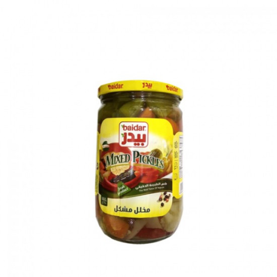 مخلل خضار مشكل بيدر 370 جم