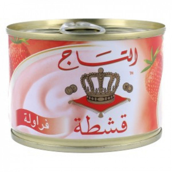 قشطة التاج فراولة 155جم