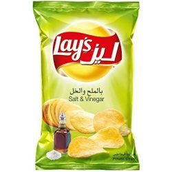 بطاطس ليز ملح وخل 48 جم