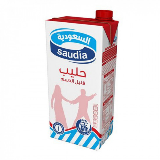 حليب السعودية عائلي قليل الدسم 2 لتر