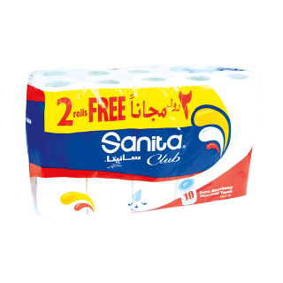 ورق تنشيف مطبخ كلوب 8+2×3 28سم