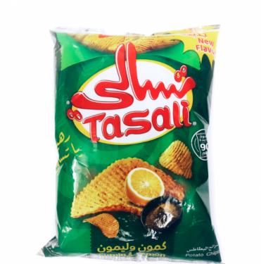 بطاطس تسالي بالليمون و الكمون 90 جم