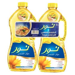 زيت نور دوار الشمس 2×1.5 لتر