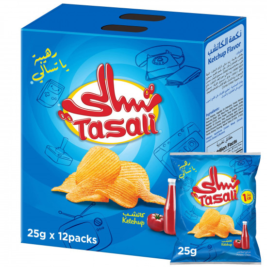 بطاطس تسالي كاتشب 23 جم علبة