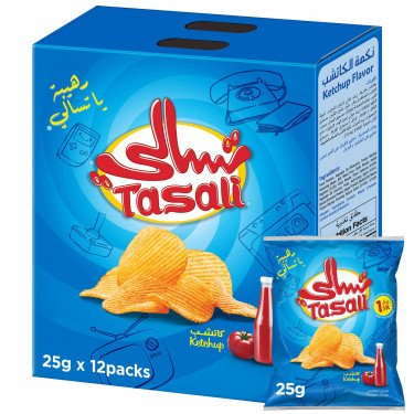 بطاطس تسالي كاتشب 23 جم علبة