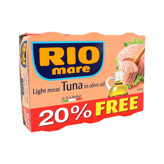 تونة ريوماري بزيت الزيتون 80x6 جم  ( خصم 20% )