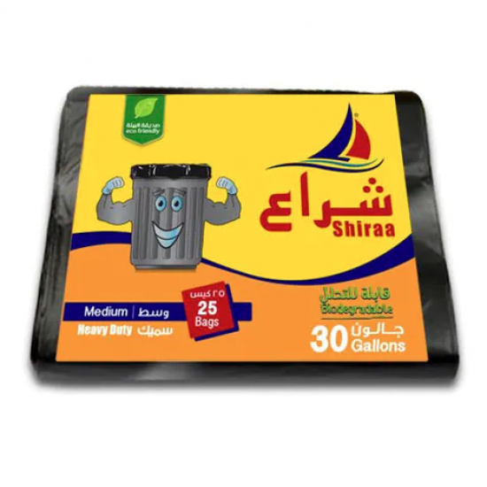 أكياس نفايا شراع 30 جالون 25 كيس