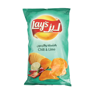بطاطس ليز شطة وليمون 165جم
