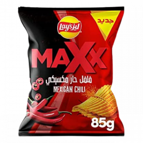 بطاطس ليز ماكس فلفل مكسيكي 85 جم 