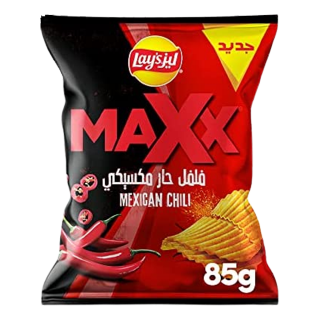 بطاطس ليز ماكس فلفل مكسيكي 85 جم 