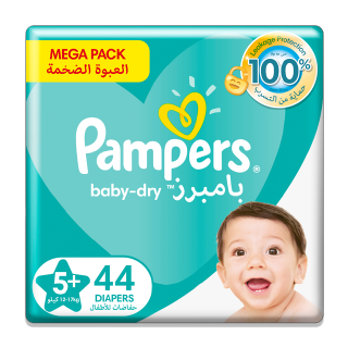 بامبرز 5+ جامبو 44 حبة