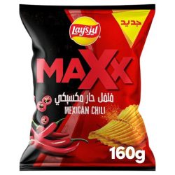 بطاطس ليز ماكس فلفل مكسيكي 160جم