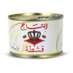 كرتون قشطة التاج سادة 155 جم 