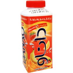 عصير داناو برتقال و موز و فرولة 900 مل
