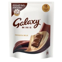 شوكولاتة جالكسي قطع حليب كيس 137.5 جم