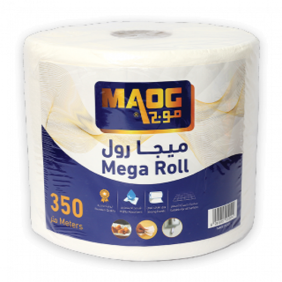 مناديل ميجا رول موج 350 متر