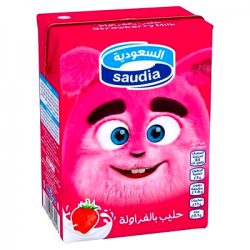حليب السعودية فراولة 200 مل