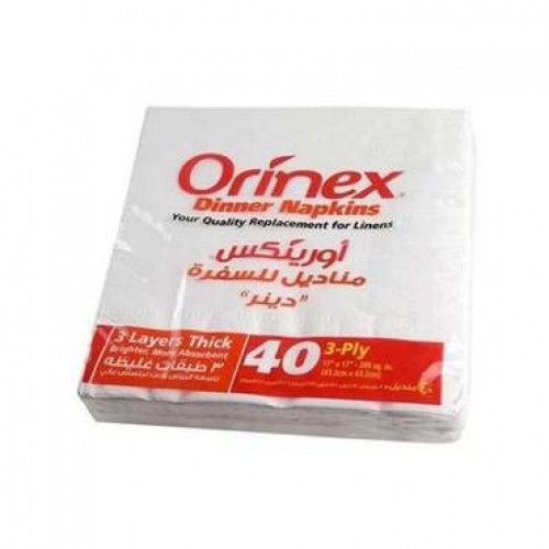 مناديل للسفرة دينز أورينكس 40 منديل