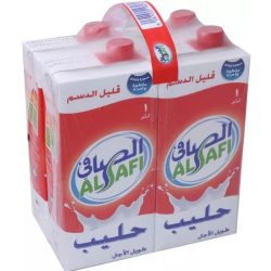 حليب الصافي طويل الأجل قليل الدسم 1 لتر- ربطه