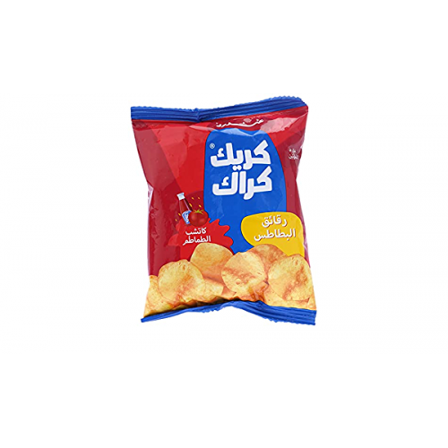 بطاطس كريك كراك كاتشب 12 جم  كيس