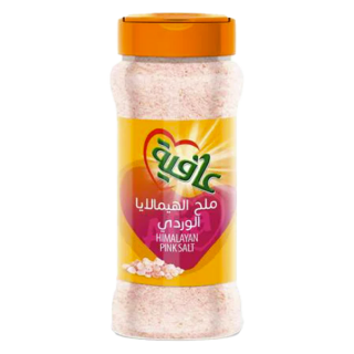 ملح هيمالايا الوردي عافية 400 جم