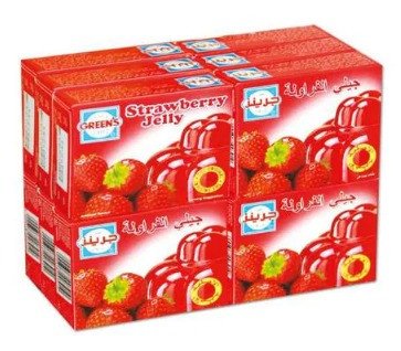ربط جرينز فراولة 80 جرام*ة جلي