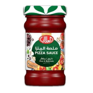 صلصة بيتزا العلالي بالزيتون والفطر320جم