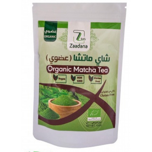 شاي ماتشا عضوي زادنا 100 جم