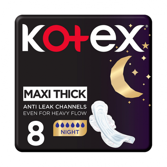 كوتكس ليلي 10× 8 فوط