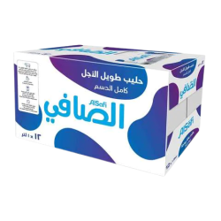 حليب الصافي طويل الأجل كامل الدسم 1 لتر كرتون