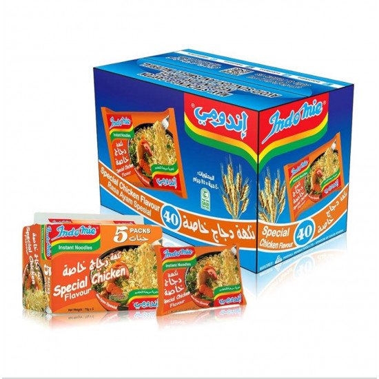 شوربة اندومي دجاج خاص 70x40 جم كرتون