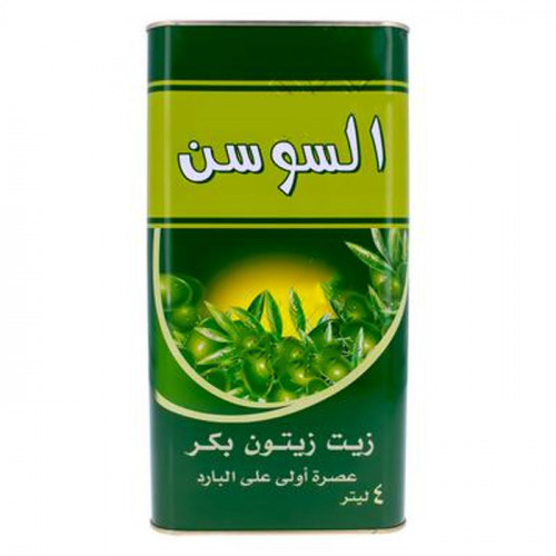 زيت السوسن بكر 4 لتر