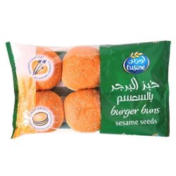 خبز برجر بالسمسم لوزين 400 جم