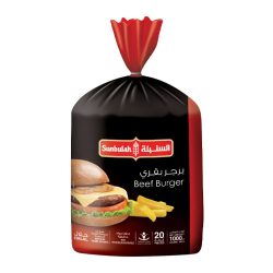 برجر بقري السنبلة عادي 20 قطعة 1000 جم