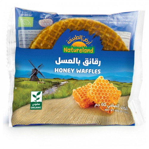 رقائق بالعسل أرض الطبيعة 60 جم