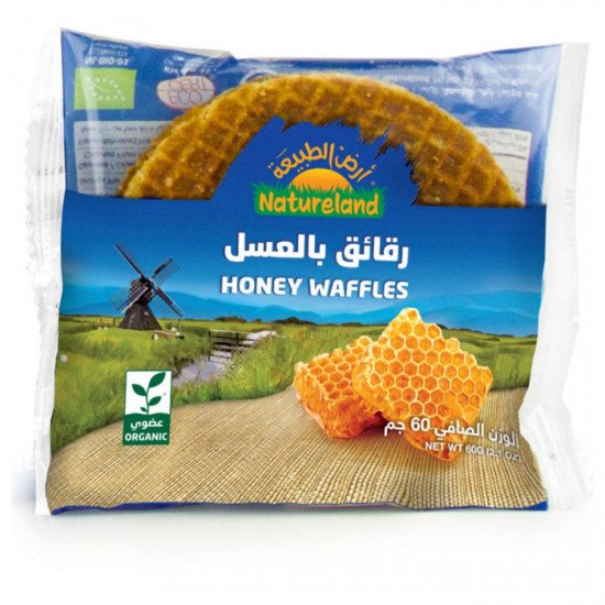 رقائق بالعسل أرض الطبيعة 60 جم