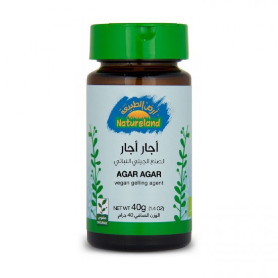 جلي الأجار أجار أرض الطبيعه 40 جم