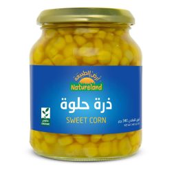 ذرة حلوة عضوي أرض الطبيعه 340 جم