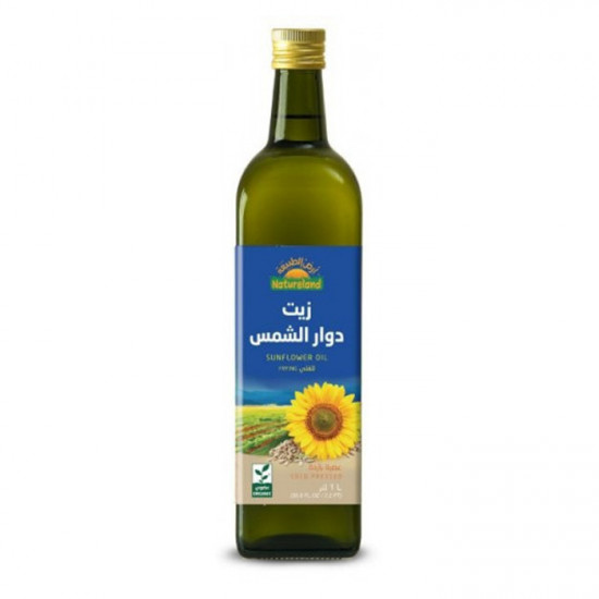 زيت دوار الشمس للقلي أرض الطبيعه 1 لتر