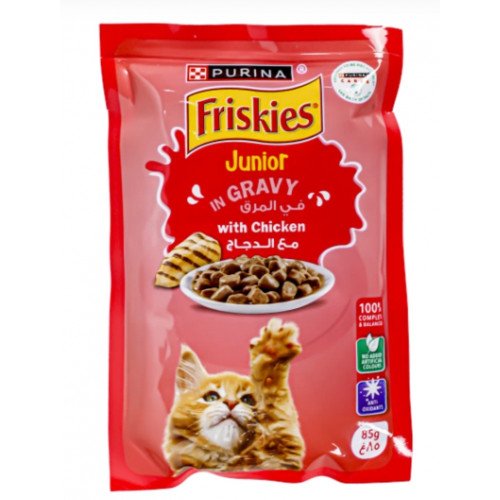 أكل قطط فريسكيز جونيور 85 جم