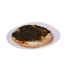 مناقيش لبنة وزعتر 
