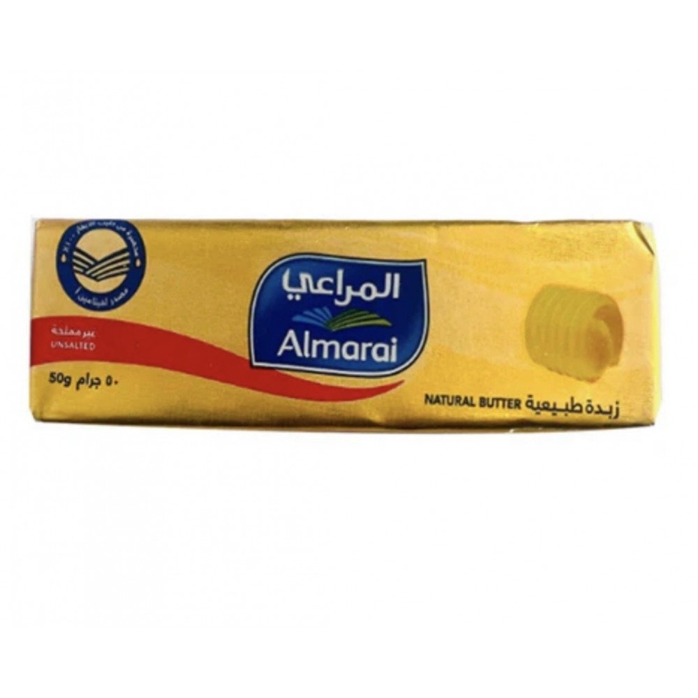 زبدة المراعي غير مملحة 50 جم