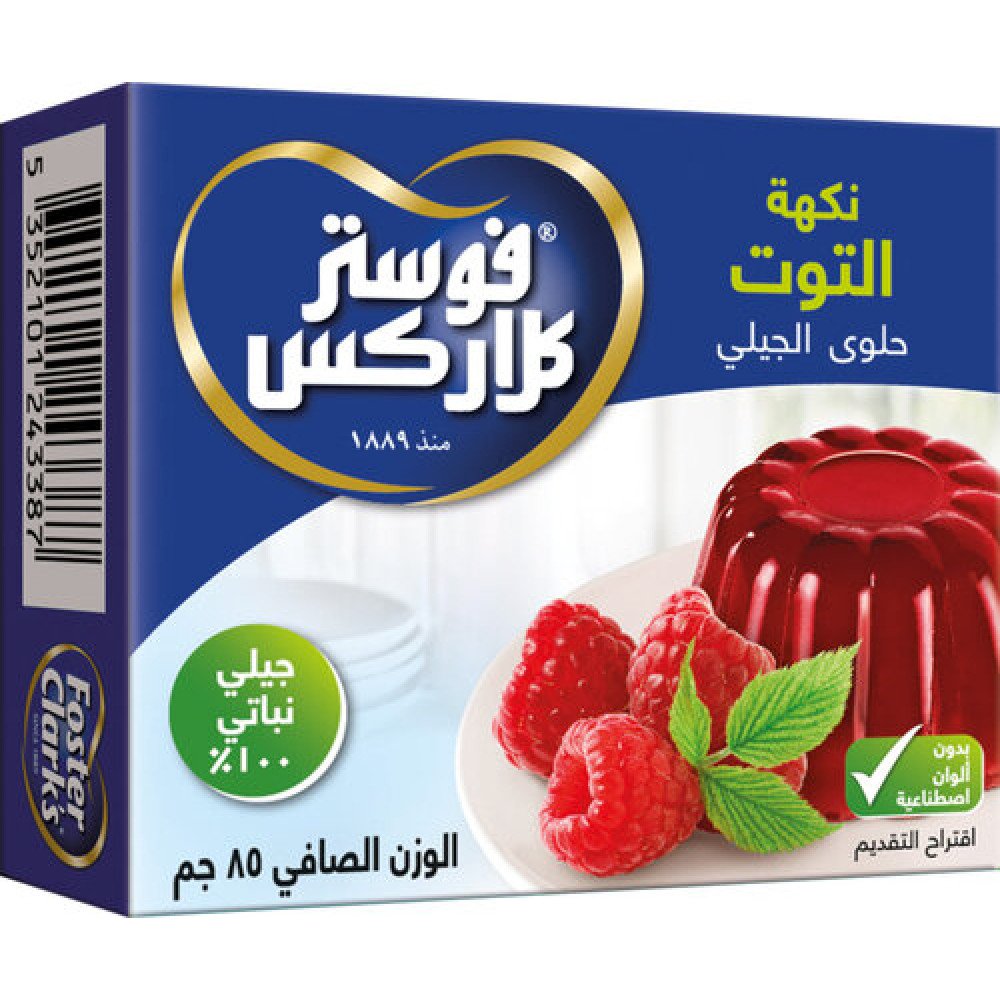 جلي فوستر توت 80 جم* ربطة