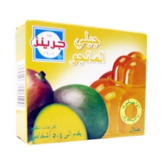 جلي جرينز مانجو 80 جرام ربطة