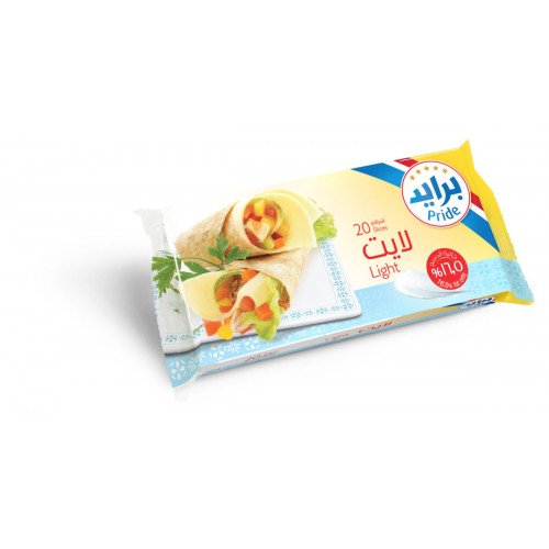 جبنة شرائح لايت برايد 200 جم