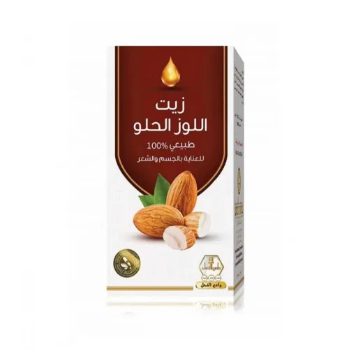 زيت اللوز الحلو وادي النحل 125 مل 