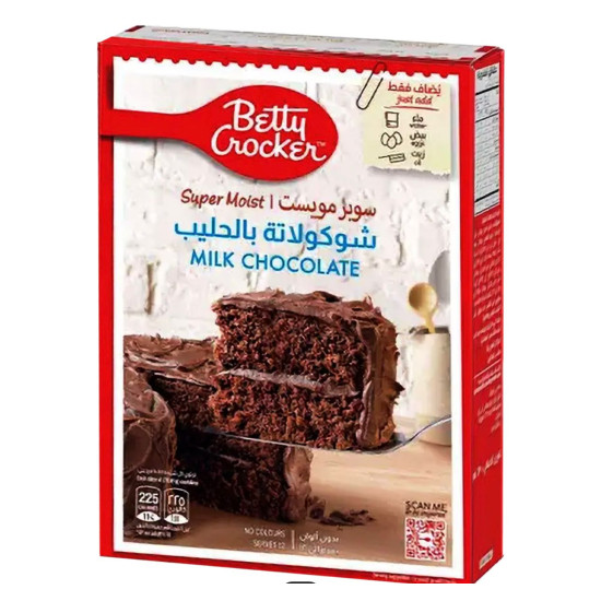 خليط كيك شوكولاتة بالحليب بتي كروكر 500 جم