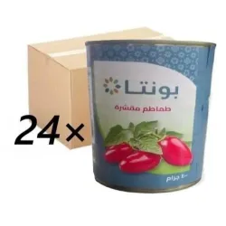 كرتون طماطم مقشرة علب 400 جم 