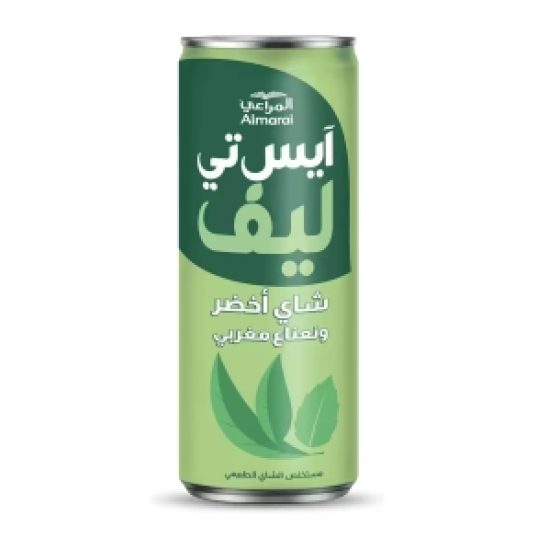 أيس تي ليف شاي اخضر ونعناع مغربي 240 مل 
