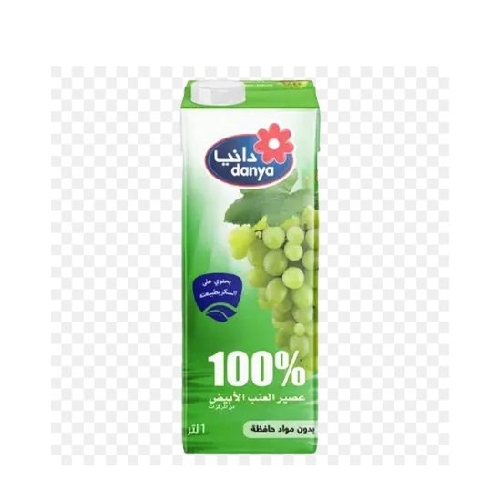 عصير دانيا عنب ابيض  1لتر 